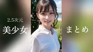 【2.5次元】かわいすぎる美少女まとめ【AI】