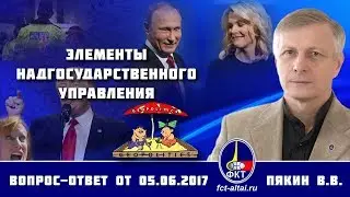 Валерий Пякин. Элементы надгосударственного управления