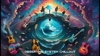 Guitars on the Beach (relaxing chillout music video with psychedelic art)