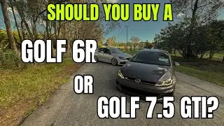BAGGED GOLF 6R vs 7.5 GTI | SUPER CLEAN AIR SUSPENSION SET UP AND FITMENT 🔥🔥🔥