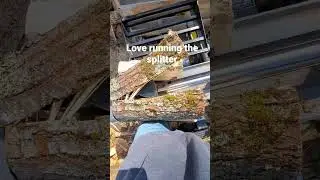 No better sound than that pop of the wood as it splits