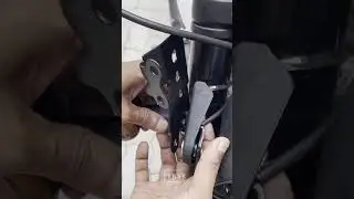 Royal Enfield Hunter 350 Windshield Installation   #hunter350 #shorts