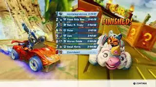 Crash™ Team Racing Nitro-Fueled : me against my sister