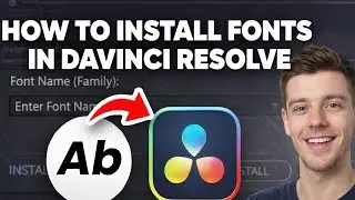 how to install fonts in davinci resolve