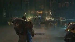 Space Marine 2 - Mission 6 Converse with Chaplain | "Accusation of Heresy" Chairon and Gadriel Talk