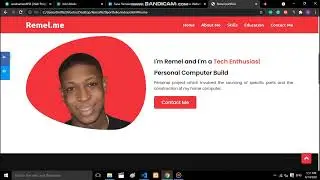 Portfolio Website Development Project