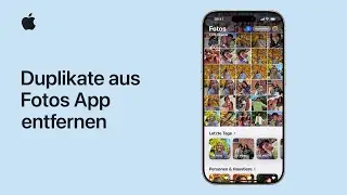 So entfernst du Duplikate aus der Fotos App auf dem iPhone | Apple Support