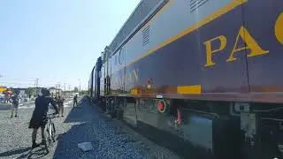 Canadian Pacific 1401/4107 Idling, good sounds
