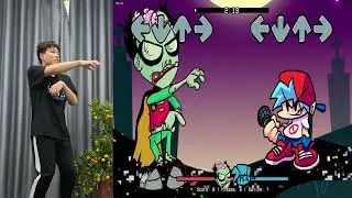Friday Night Funkin' VS New Corrupted Robin In Real Life | Mid Effort No-Hero