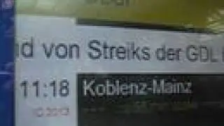 GDL Streik Köln Deutz