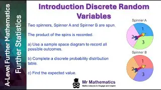 Introducing Discrete Random Variables and their Expected Value | Mr Mathematics