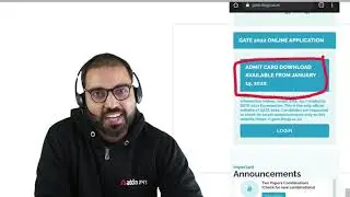GATE Admit Card 2022 | GATE Admit Card 2022 Download