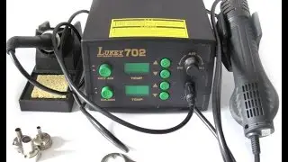 Review of the Lukey 702 Hot Air Soldering Station