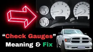 Check Gauges Dodge Ram 1500: Leading Causes & Fix