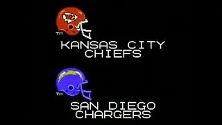 Let's Play a Tecmo Super Bowl Season NES Week 15 2018