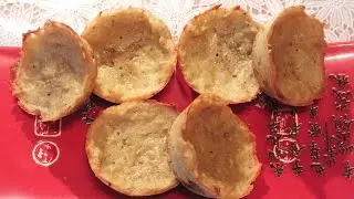Как сделать корзинки тарталетки из картофеля