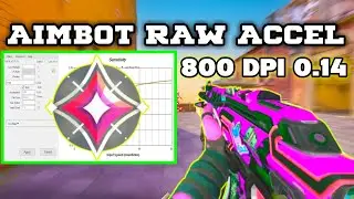 800 Dpi Best Raw Accel Setting For Valorant | The BEST Raw Accel Guide