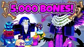 This is what 5,000 Bones got me... (I'M SHOCKED) | Blox Fruits Death King
