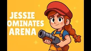 Jessie Broke Arena Mode 😱 / TOP BRAWLER in BRAWL STARS 2025