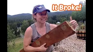 Shower Install Gets Complicated - Broken Concrete & Tile Oops!