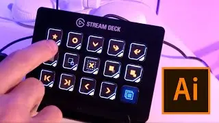 Adobe Illustrator Shortcuts with Stream Deck