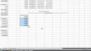 Two Variable Data Table