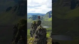 One of my favorite, yet scariest shots 😅 #scotland #travel
