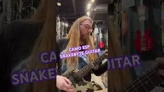 Metallica riffs on a snakebyte esp guitar