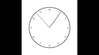 1 Hour Analog Clock – Minimal Light & Time Flow | 24light