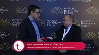 Başkanımız Prof. Dr. Birol Akgün, Antalya Diplomasi Forumu'nu değerlendirdi
