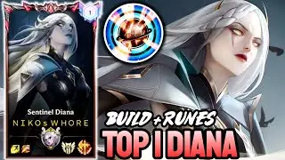 WILD RIFT DIANA - TOP 1 DIANA GAMEPLAY - GRANDMASTER RANKED
