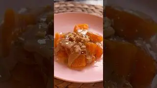 🍯 GİBİ 🎃 TATLISI - TURKISH PUMPKIN DESSERT #shorts #keşfet #recipe #dessert #tatlı