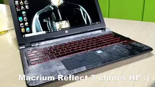 Macrium Reflect 7.0 clones HP i5 Laptop HDD to SSD