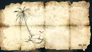 Assassins Creed IV Black Flag | treasure map 565, 539