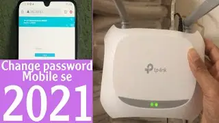 How to change WiFi password Tp link router  || How to change WiFi password 2021in Hindi (TP-LINK)