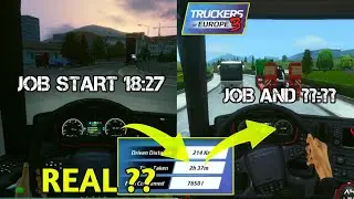🤔 REAL TIME  ?? IN TRUCKERS OF EUROPE 3 🚚