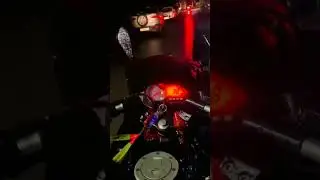 pulsar 220 bike at night 🤫#ytshorts #viral #bajaj