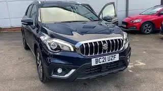 Suzuki SX4 S-Cross 1.4 Boosterjet MHEV SZ5 SUV 5dr Petrol Hybrid Manual Walkaround Sphere Blue