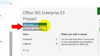 Adding Partner of Record details to an Office 365 tenant