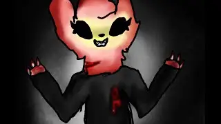 Random Speedpaint - blood warning -