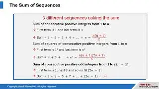 U16. The Sum of Sequences