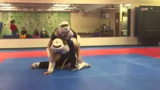 Autumn and Jessie Wrestling