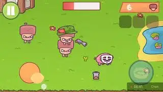 прохождение игры oink defense ＃1