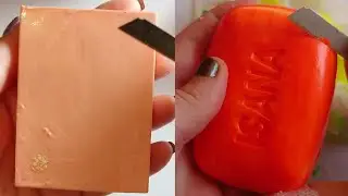 Soap Carving ASMR Relaxing Sounds no talking Satisfying ASMR Video #soapcubescuttingasmr #acmp #asmr
