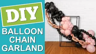 Pink Chain Balloon Garland