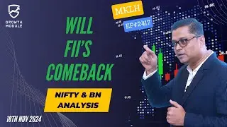 MKLH EP#2417   | 18th November to 22nd November 2024 | Hindi | Nifty BN Weekly analysis.