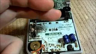 Game Boy Light Repair tips (No sound, power, buttons working)