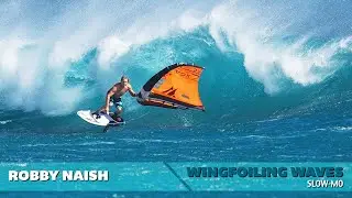 Wingfoiling Waves - (slo-mo)