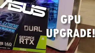 GPU Upgrade! - Geforce RTX 3050 Unbox & Benchmarks! - CPC