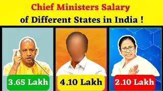 Chief Ministers Salary of Different States in India ? || All states CM salary !
